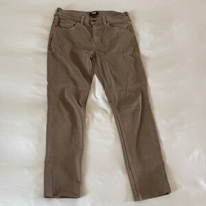 PAIGE Tan Casual Trousers
